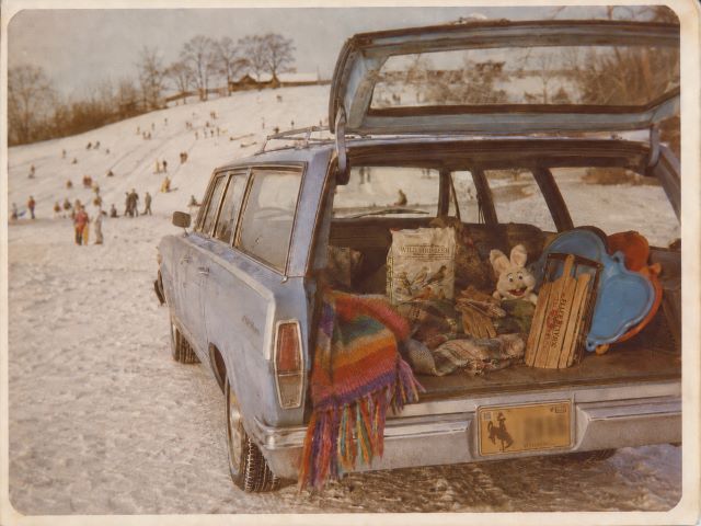 The Periwinkle Peregrine, Adel's old station wagon